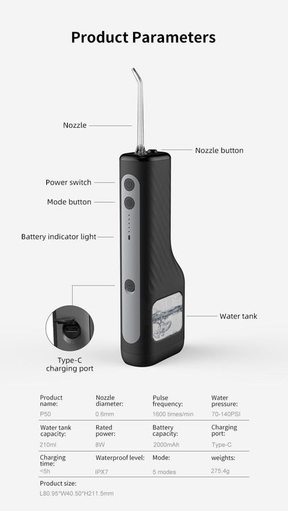 Wholesale Portable water flosser - MCELIFE